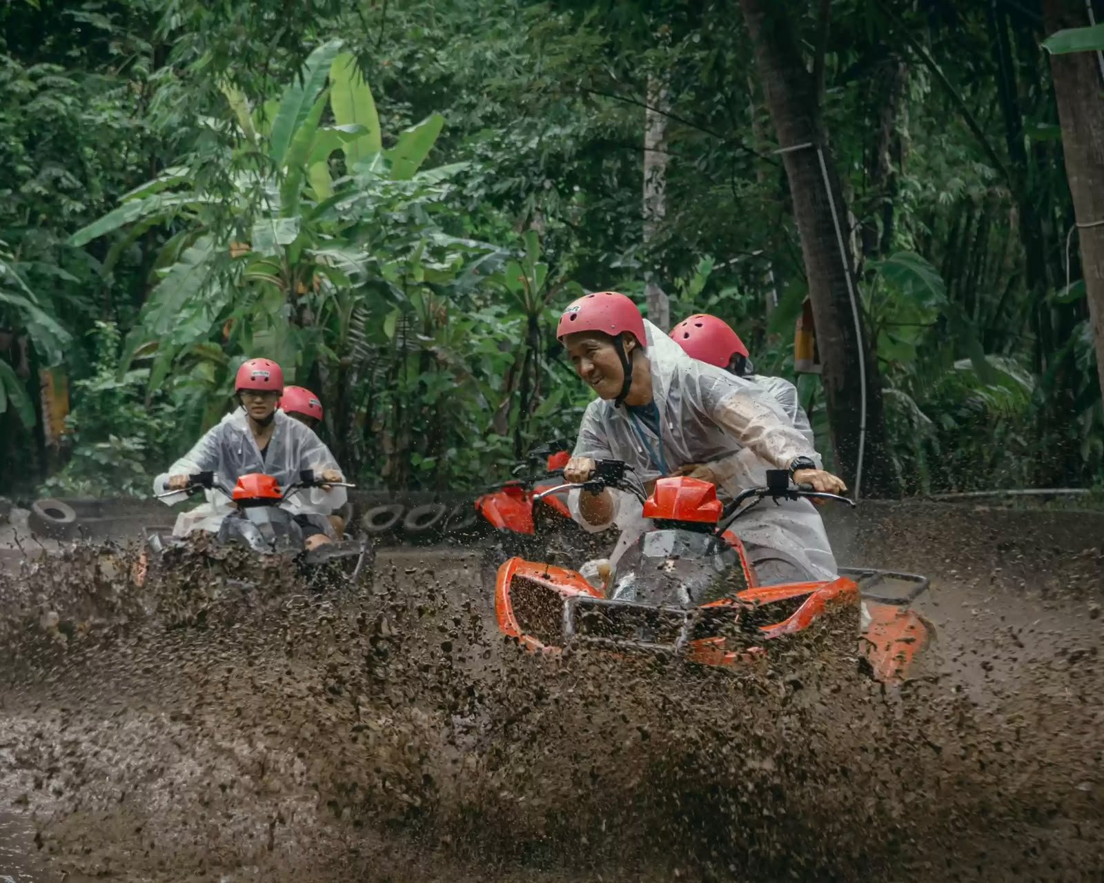 Alasan ATV mud track adventure in Bali