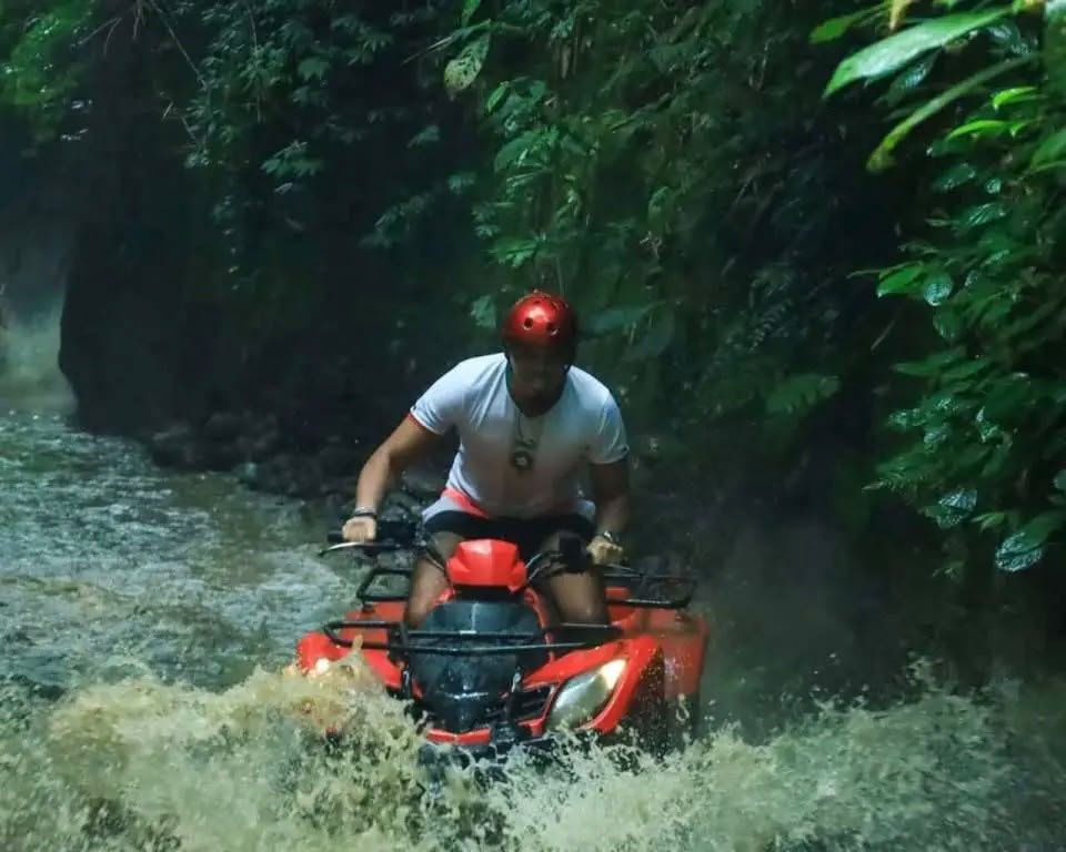 Alasan ATV river track adventure in Bali