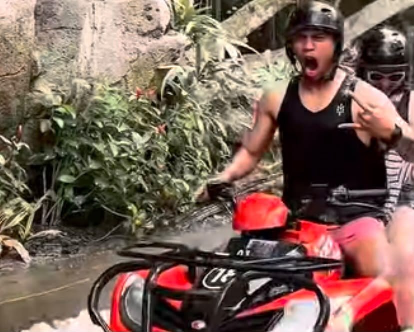 The Ride ATV river track in Bali
