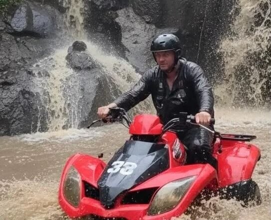 The Ride ATV waterfall adventure in Bali