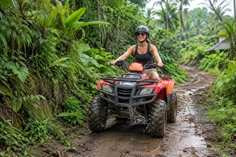 Kuber ATV Ubud: Jungle, Cave and Waterfall Track Experience